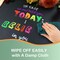 8 Pack Chalk Markers for Blackboard - Chalkboard Markers - Liquid Chlak Pens for Chalk board, First Day of School Signs, Window, Glass, Fine Tip, Multicolor,